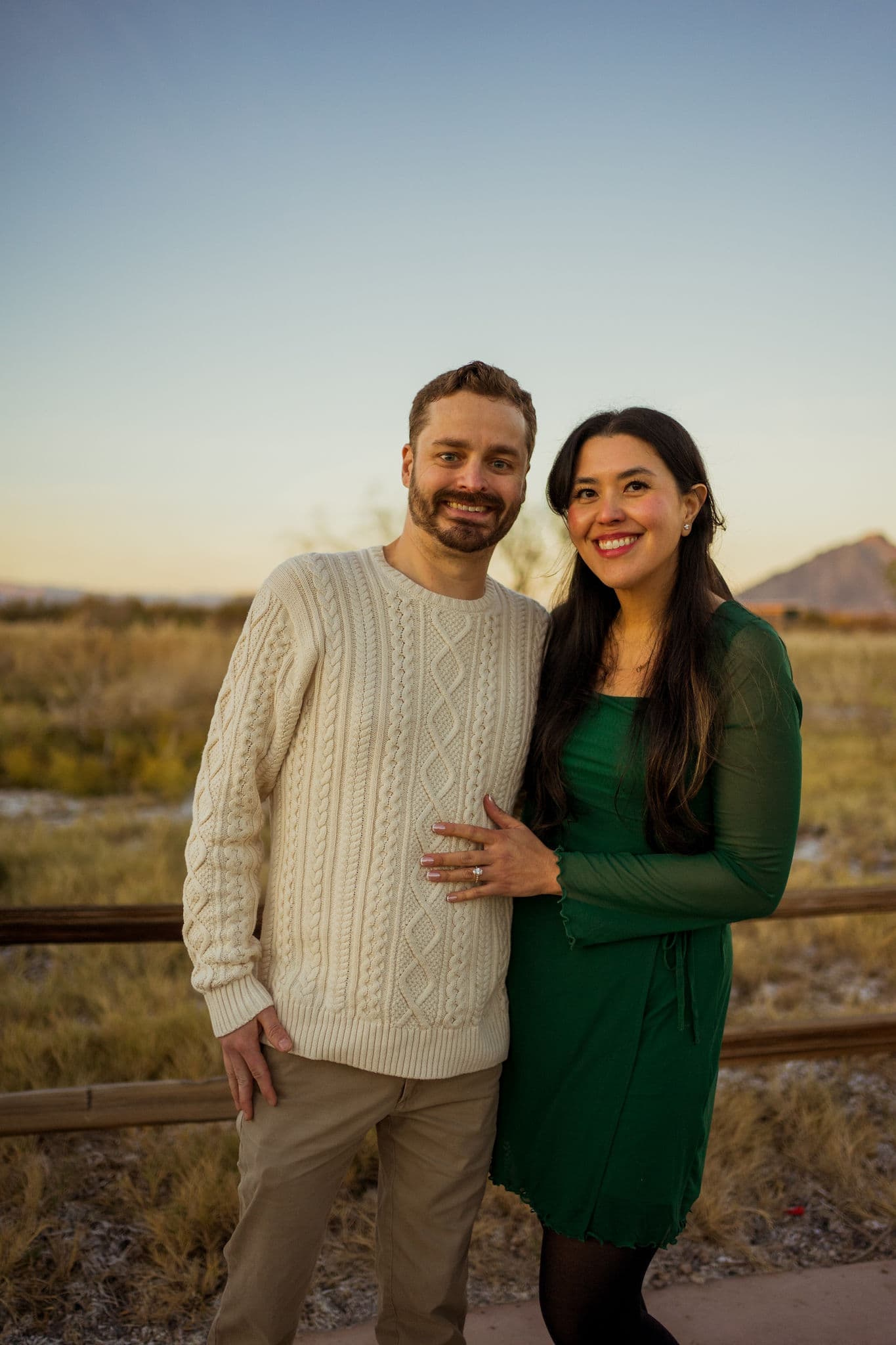 Monica Schoborg, founder of PlayPivot, with her husband.