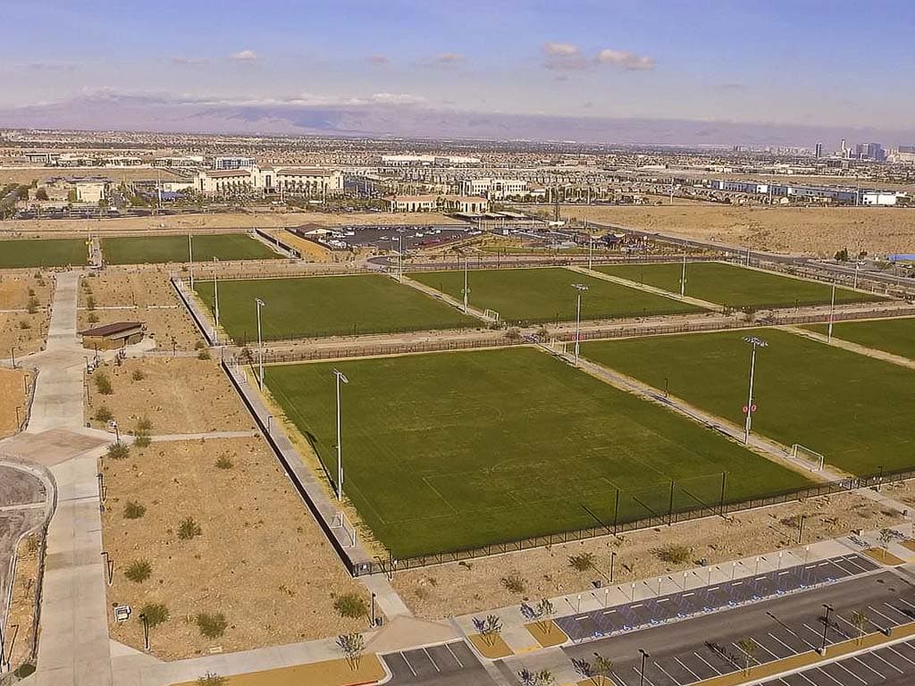 James Regional Sports Park field 16, soccer in Las Vegas