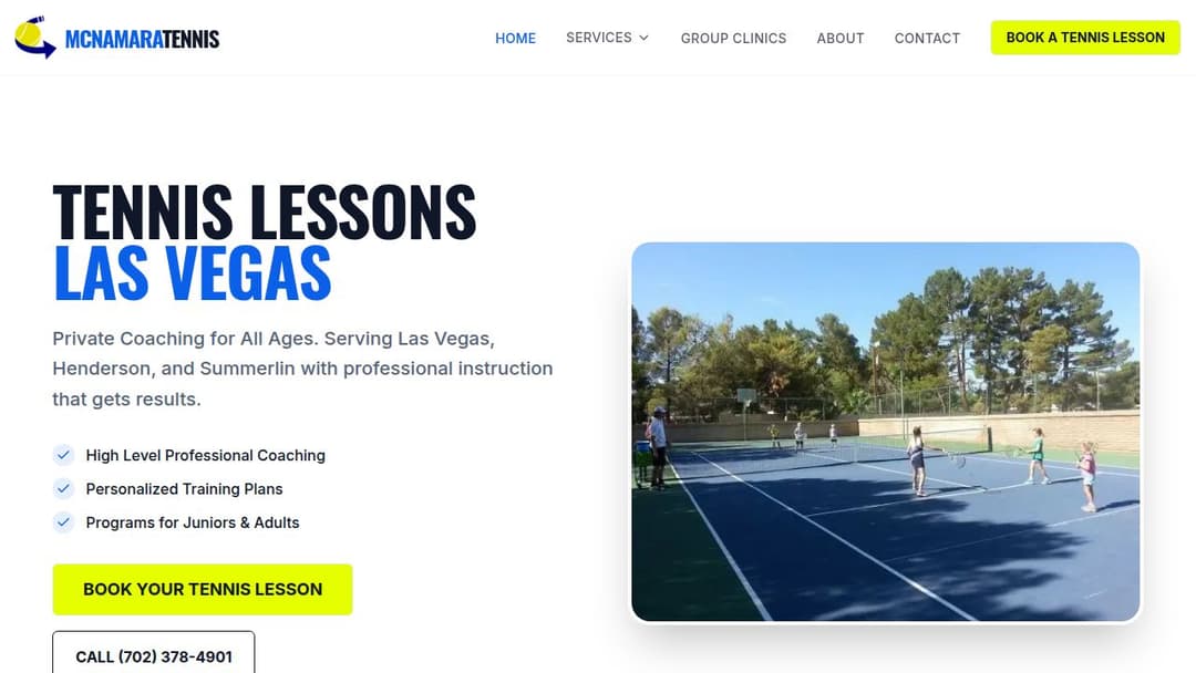 McNamara Tennis in Henderson