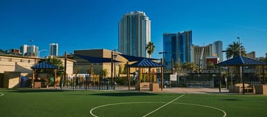 Stupak Park, splash pads