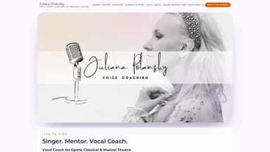 Juliana Polansky Vocal Coaching, musical theater