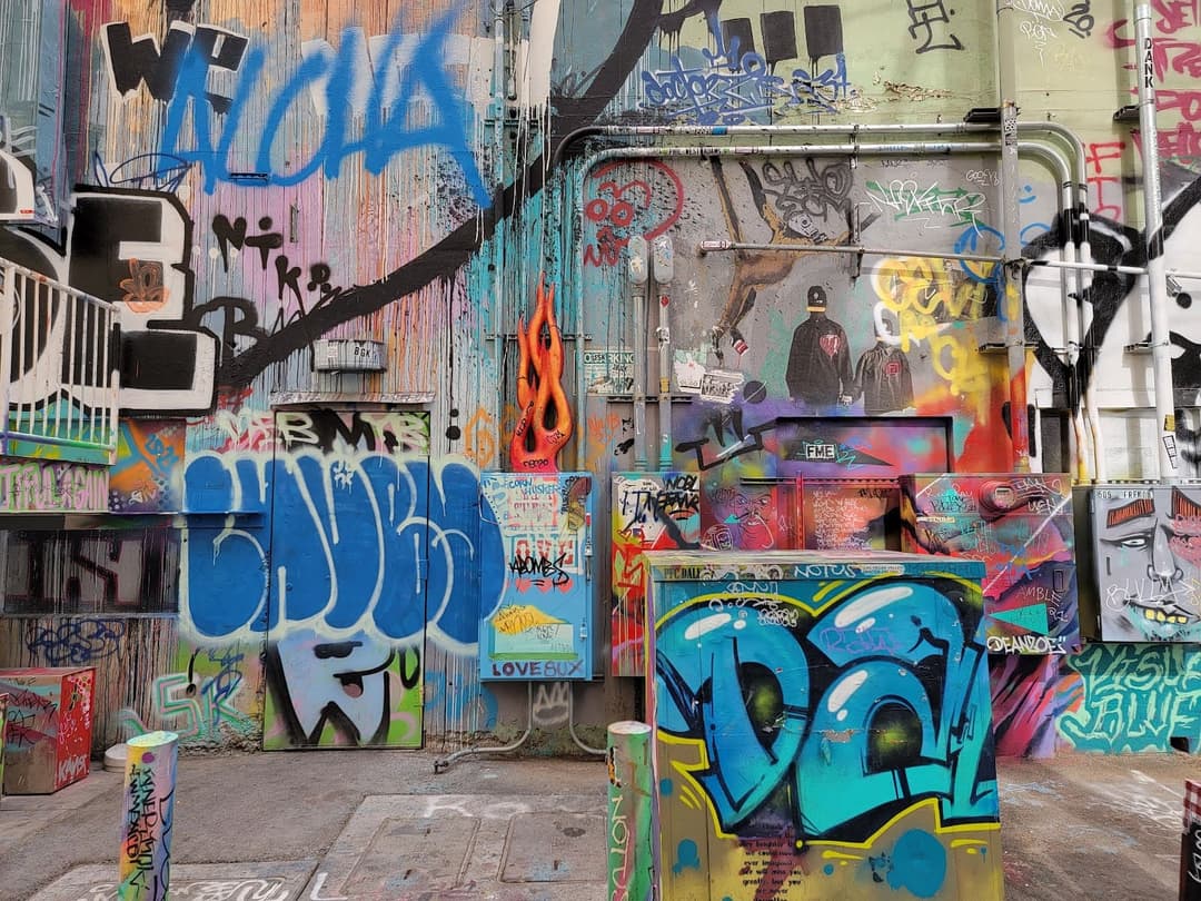 Art Alley in Las Vegas