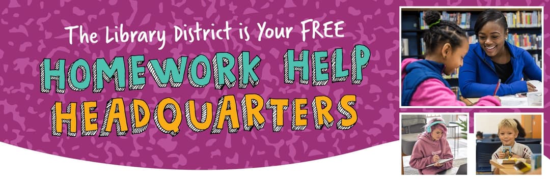 Library District Homework Help, general tutoring in Las Vegas