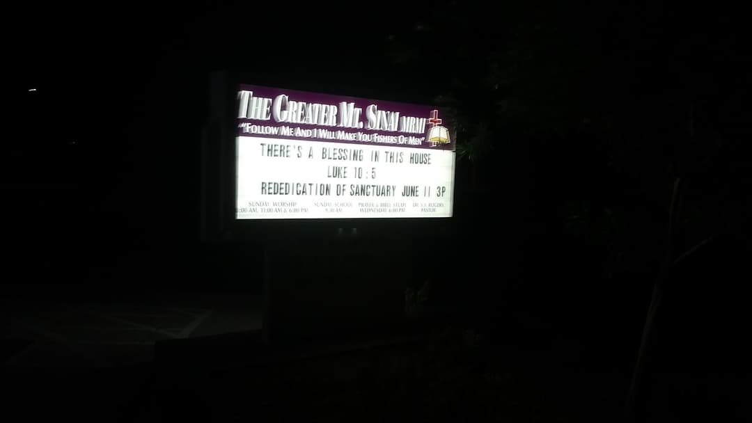 Greater Mt Sinai Missionary, sunday school in Las Vegas