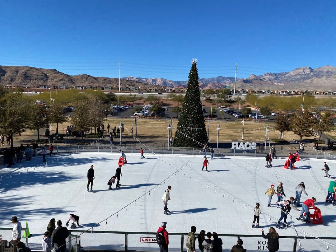 Rock Rink at Downtown Summerlin, figure skating in Las Vegas