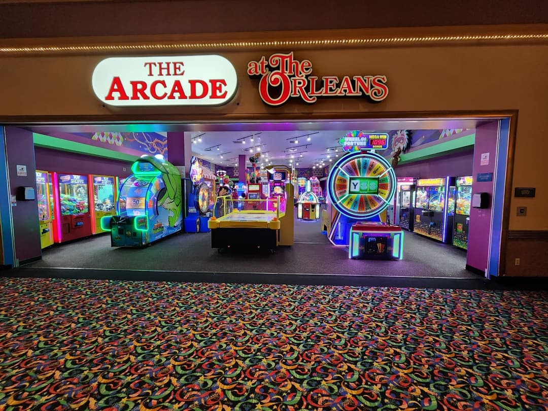Sugarloaf Entertainment Arcade at the Orleans, amusement centers in Las Vegas