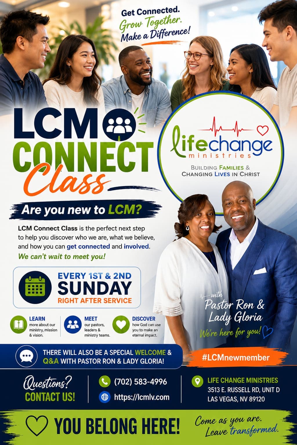 Life Change Ministries, sunday school in Las Vegas