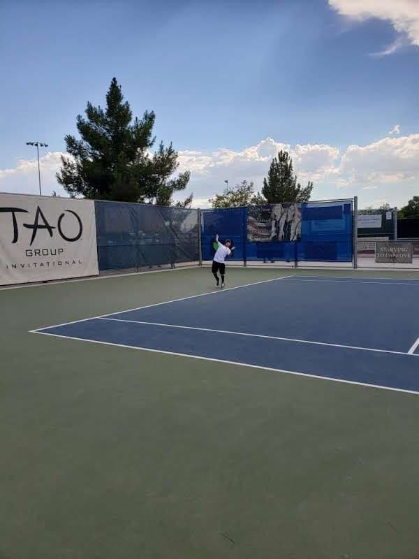 Lorenzi Park Tennis Courts in Las Vegas