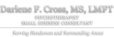 Darlene Cross Licensed Marriage and Family Therapist