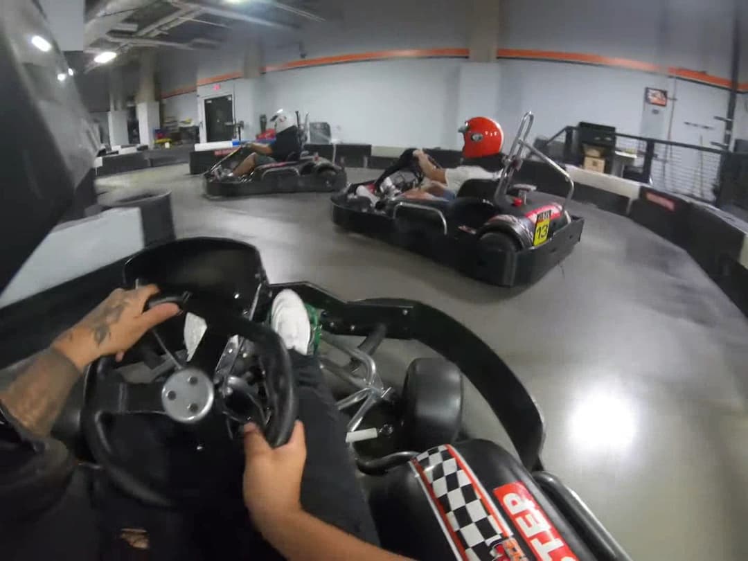 Gene Woods racing experience On Fremont Street, amusement centers in Las Vegas