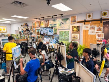 Art Classes by Bash and Design Gallery